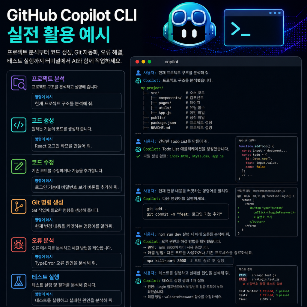 GitHub Copilot CLI 실전 활용
