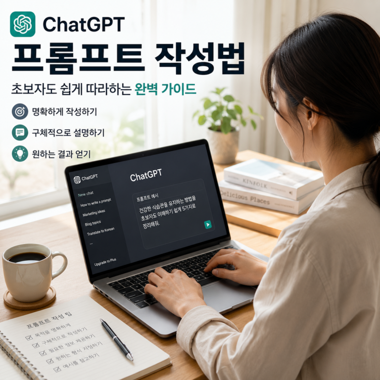 ChatGPT 프롬프트 작성법, 원하는 답변을 얻는 가장 쉬운 방법