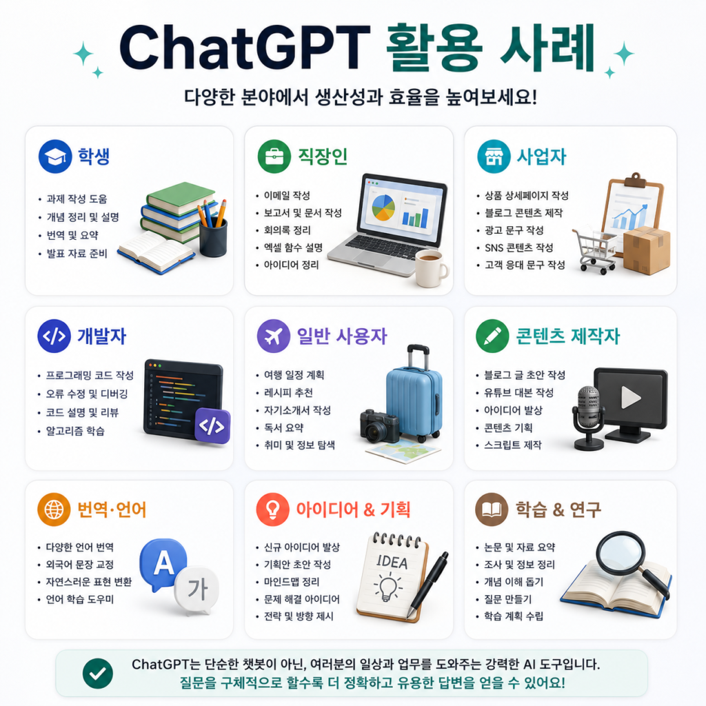 ChatGPT 활용 사례